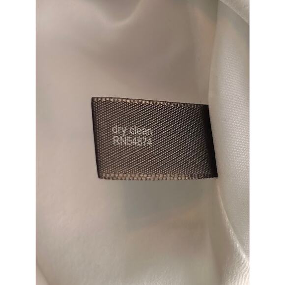 The Limited Women's Striped Strapless Mini Dress Cocktail White Black Size 0 - Picture 12 of 12